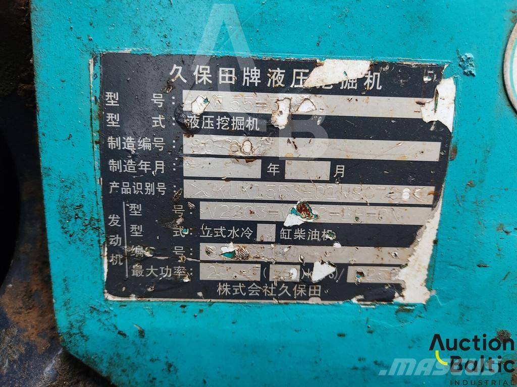 Kubota KX155-3 Mini excavadoras < 7t