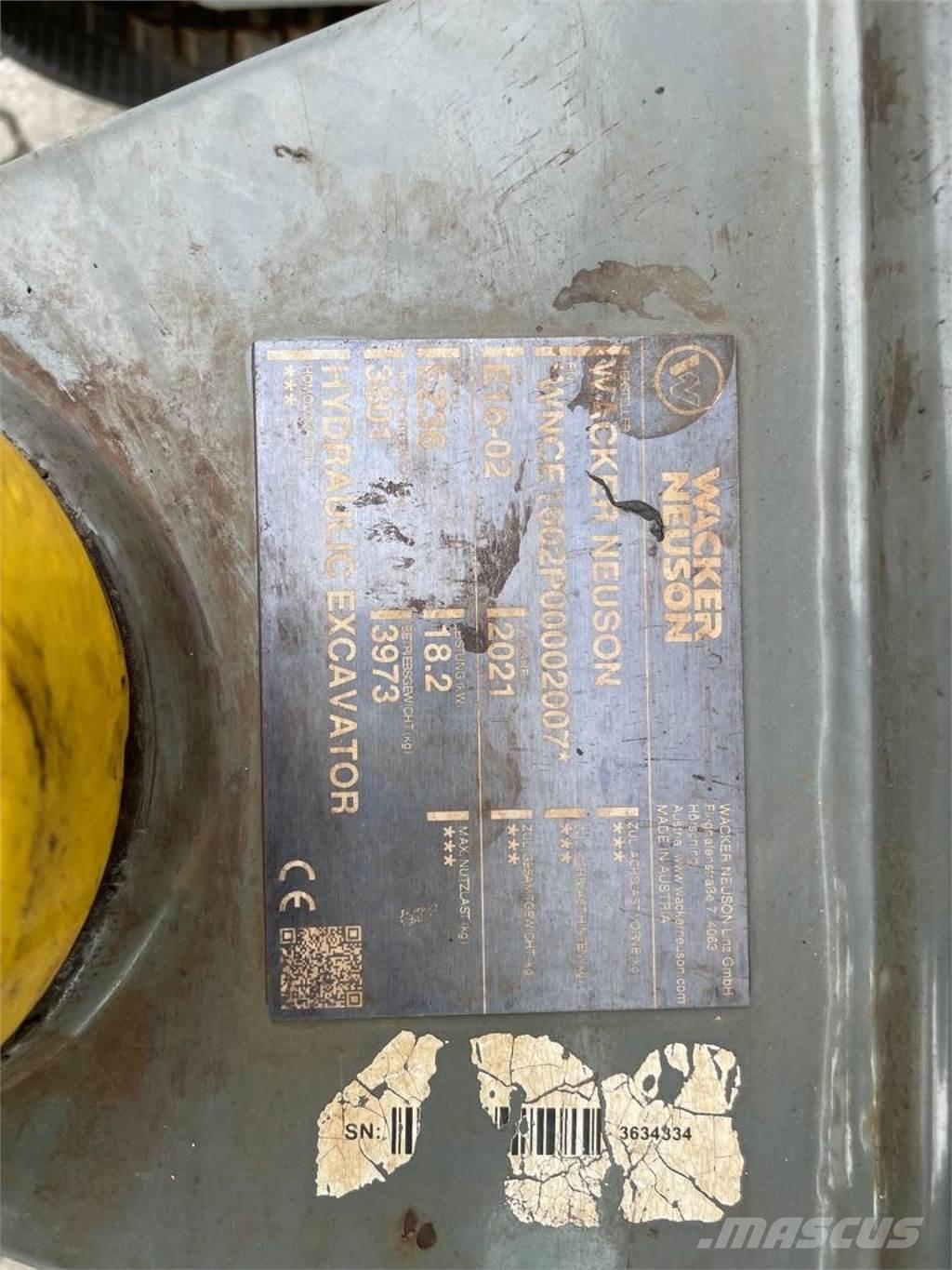Wacker Neuson EZ36 Excavadoras de cadenas