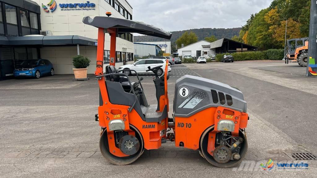 Hamm HD 10 VV Rodillos de doble tambor