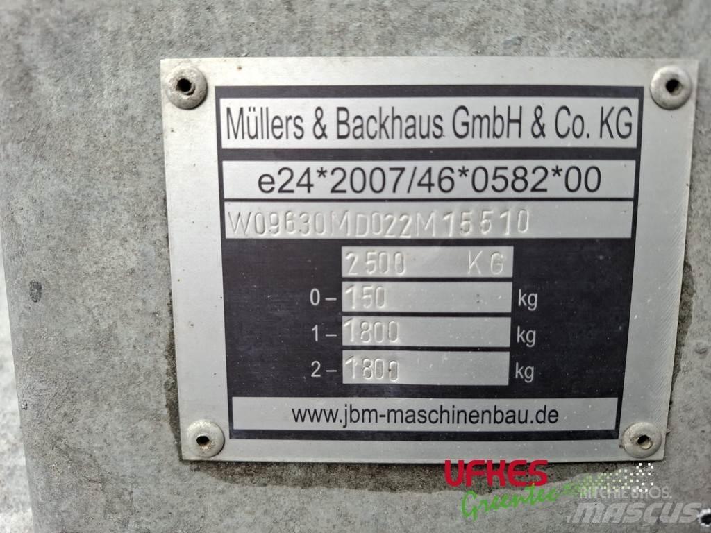 JBM 630 MDX Trituradoras de madera