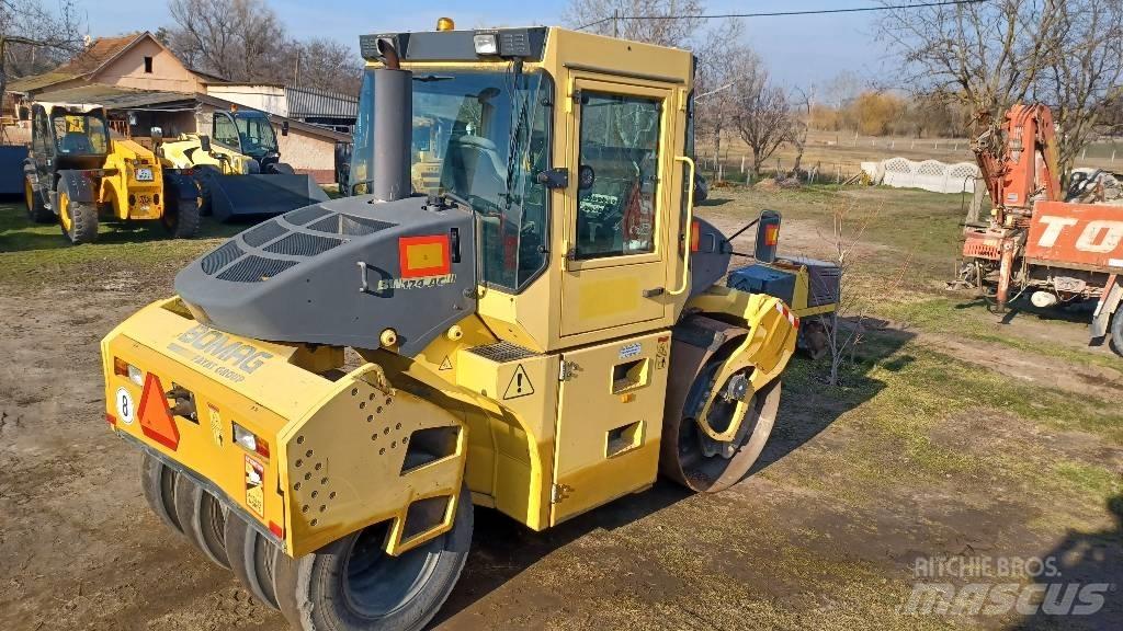 Bomag BW 174 A C Rodillos combinados