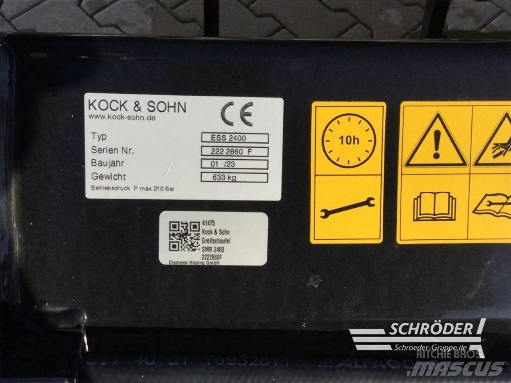 Kock & Sohn ESS 2400 Uñas para carretilla