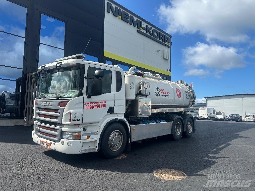 Scania P340 6x2*4 Camiones aspiradores/combi