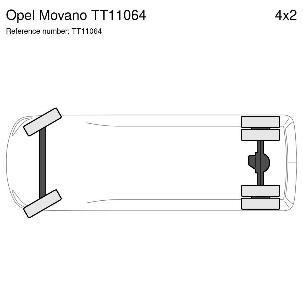 Opel Movano Furgonetas caja abierta