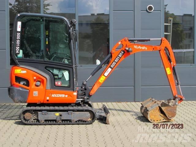 Kubota KX 019-4 Mini excavadoras < 7t