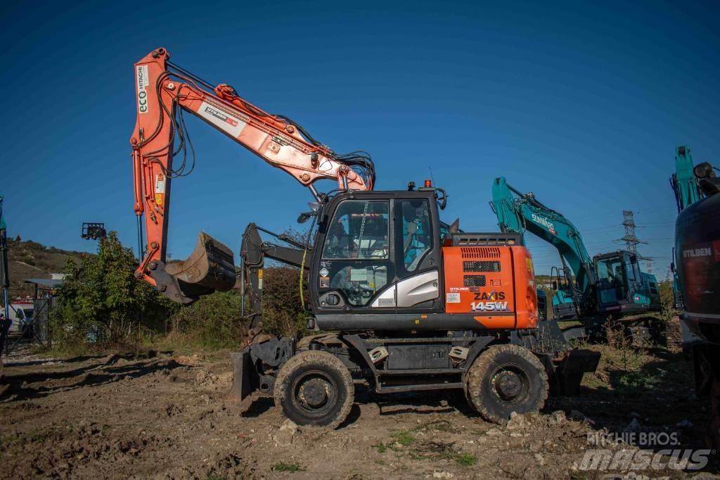 Hitachi ZX 145 Excavadoras de ruedas