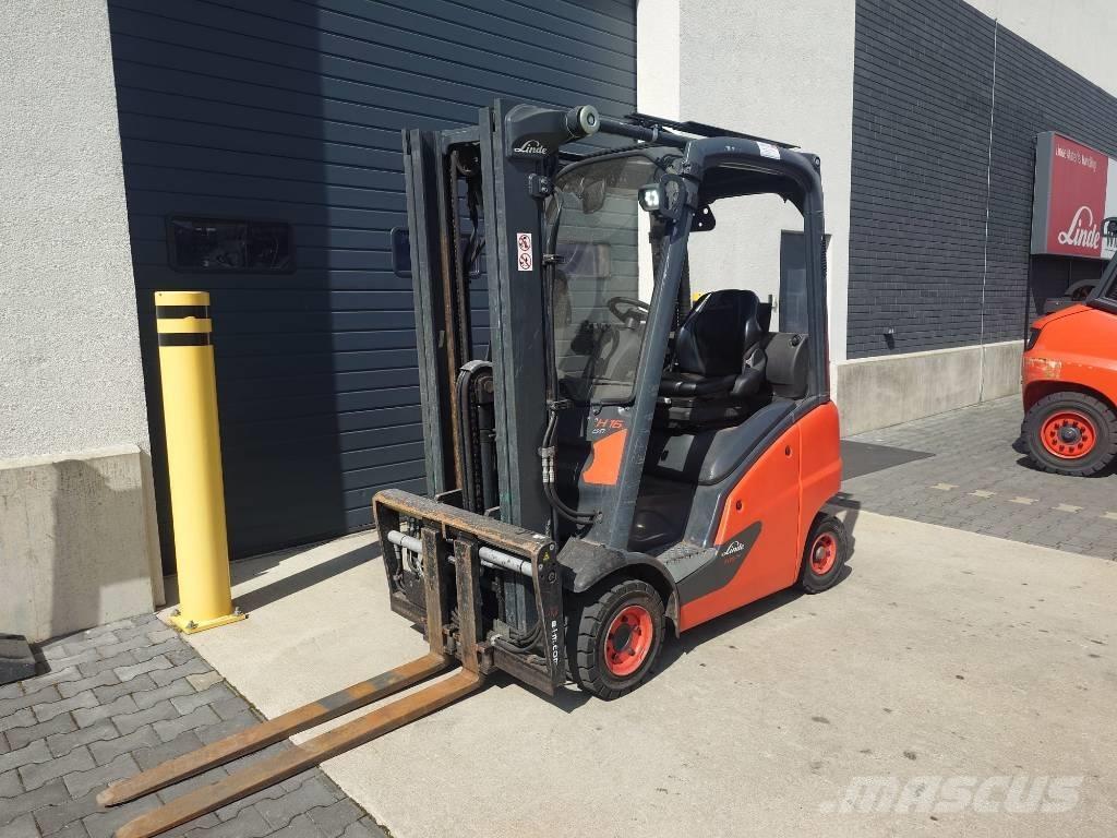 Linde H16T/391 Carretillas LPG