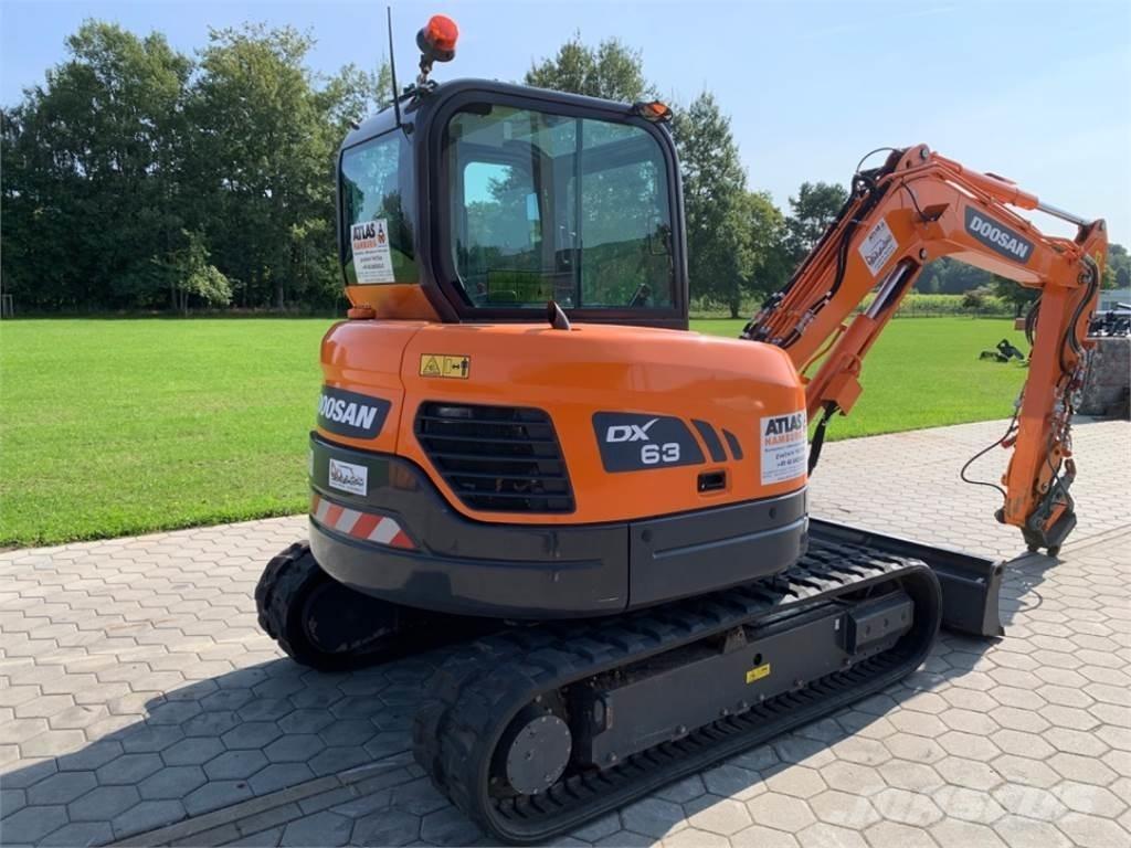 Doosan DX63-3 Mini excavadoras < 7t