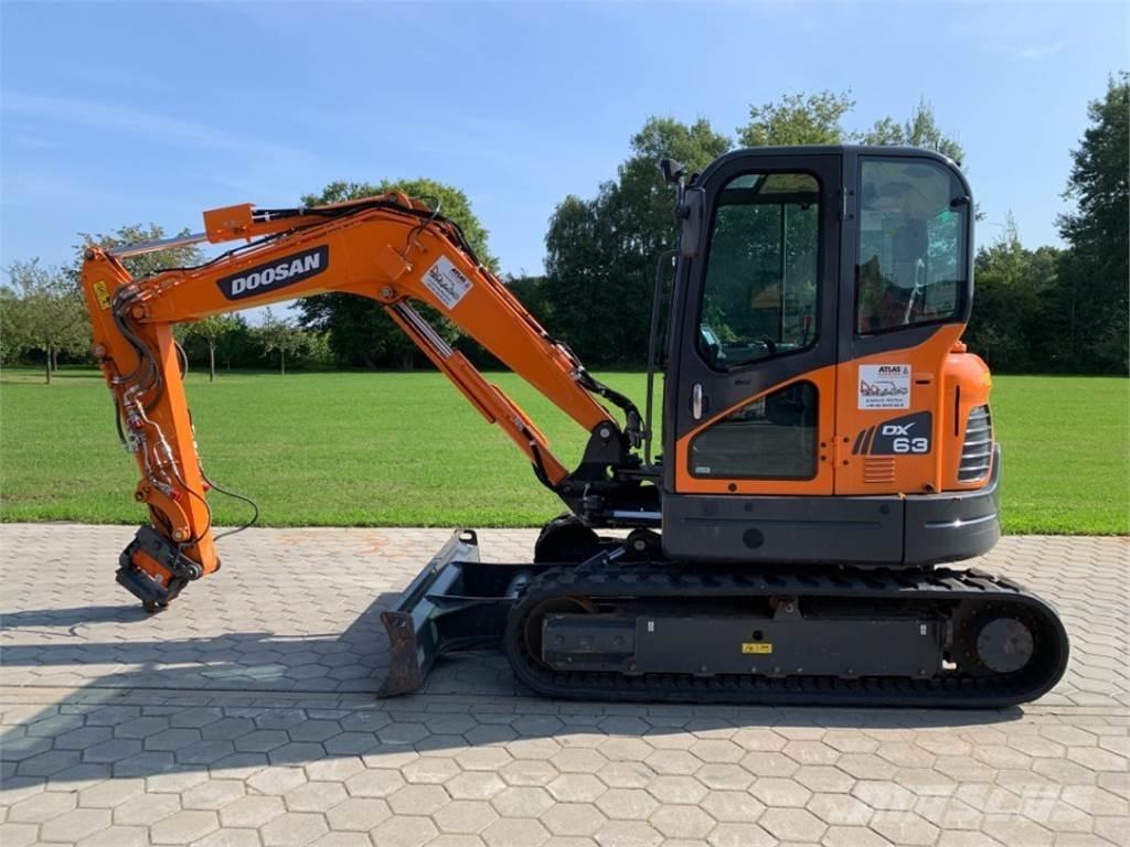 Doosan DX63-3 Mini excavadoras < 7t
