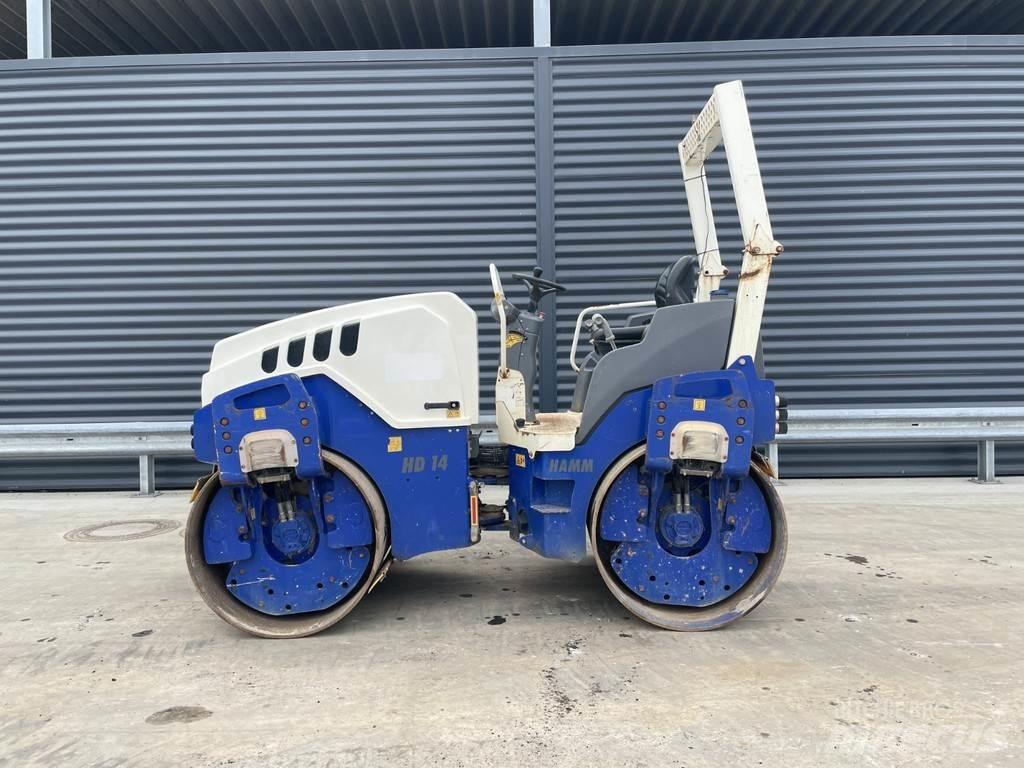 Hamm HD 14 VV Rodillos de doble tambor