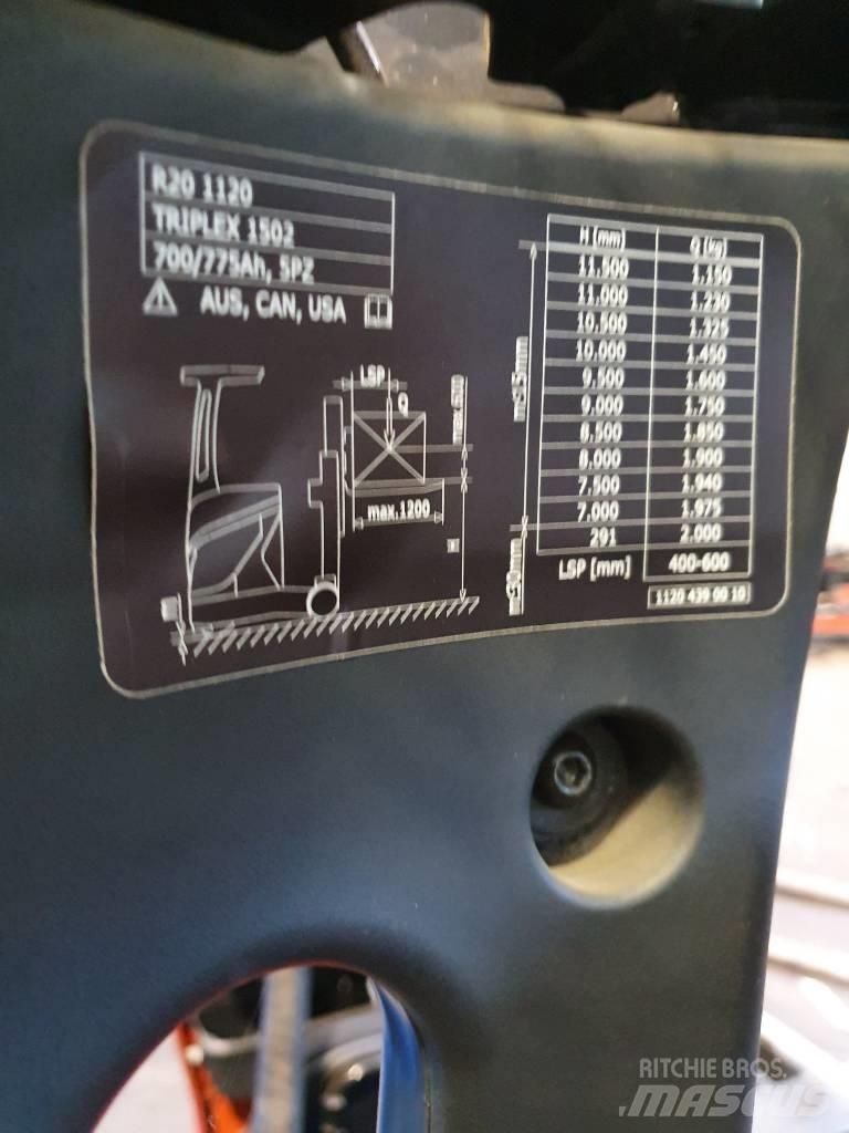 Linde R20 Apiladores eléctricos autopropulsados