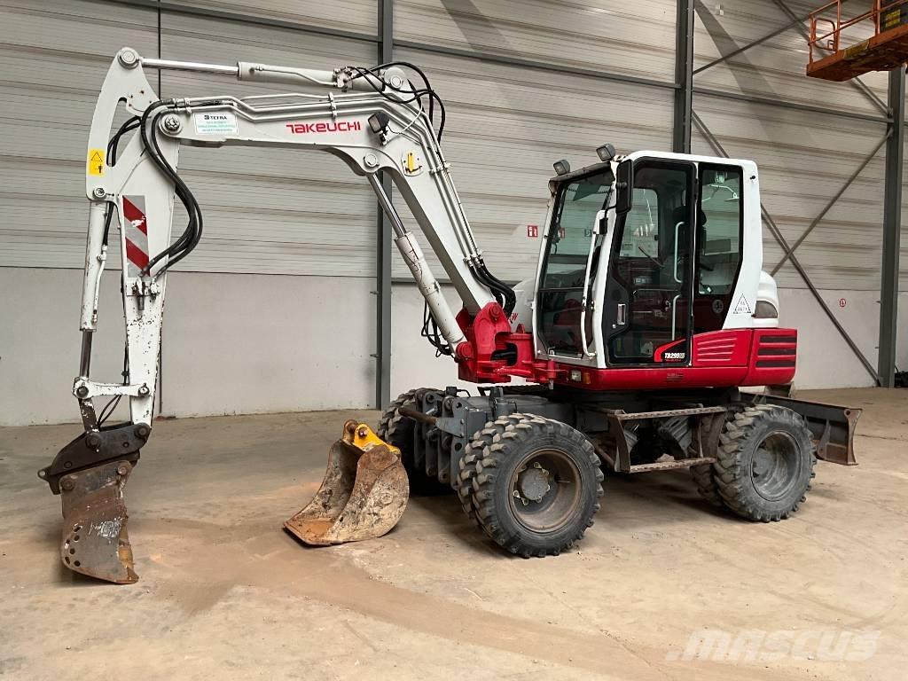 Takeuchi TB 295 W Excavadoras de ruedas