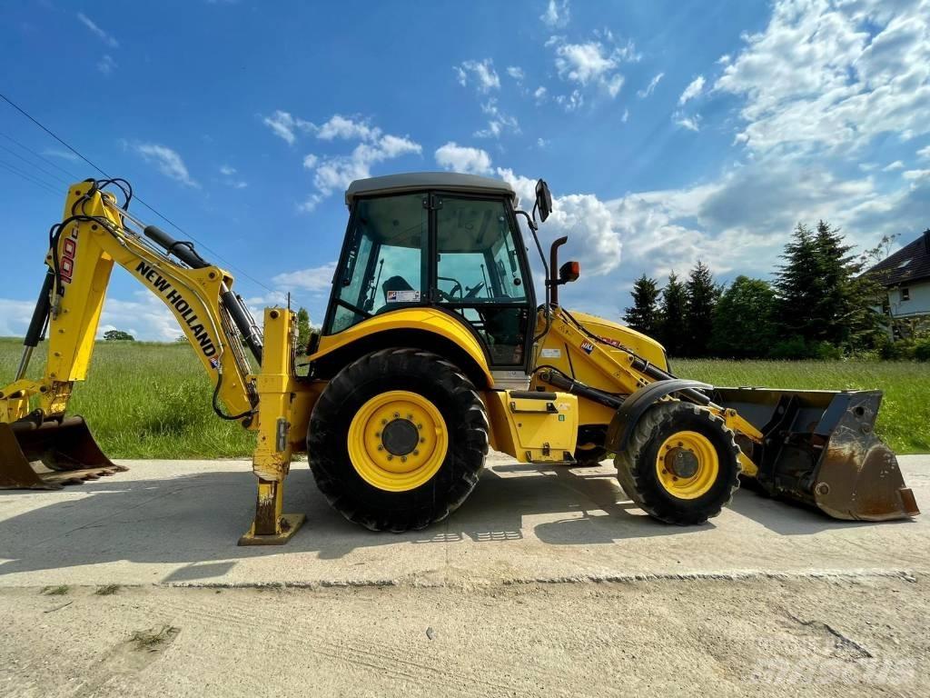 New Holland B 100 C Retrocargadoras
