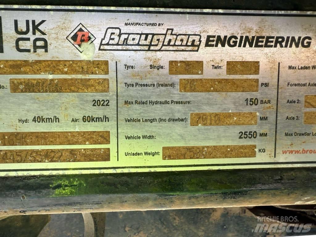 Broughan B 20 Remolques volquete
