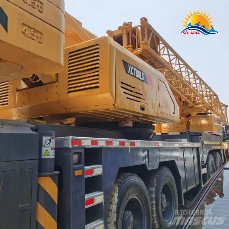 XCMG xct80l5 Grúas todo terreno
