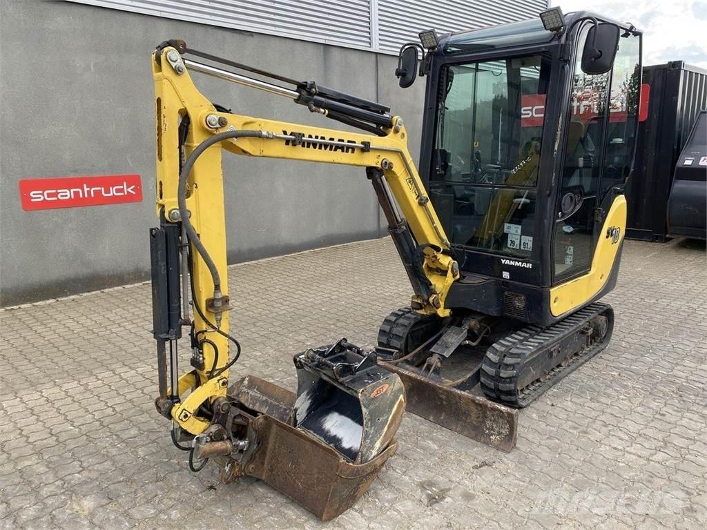Yanmar SV18 Excavadoras de ruedas