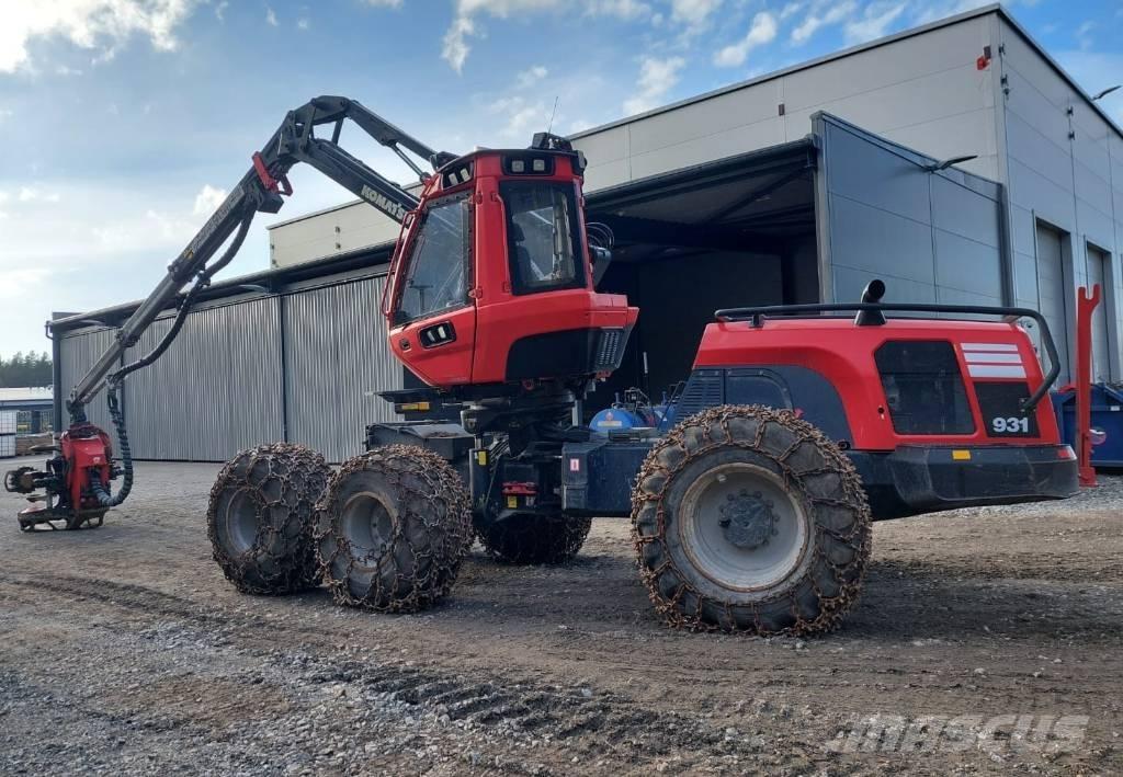 Komatsu 931 Cosechadoras