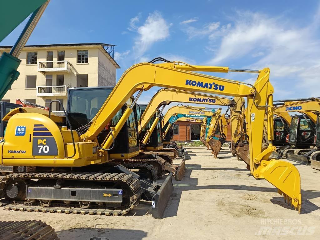 Komatsu PC 70 Excavadoras de cadenas