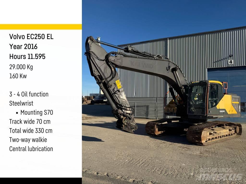 Volvo EC 250 EL Excavadoras de cadenas