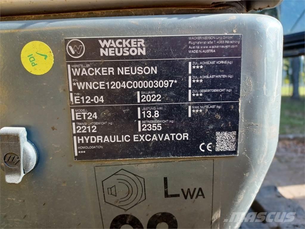 Wacker Neuson ET24 Excavadoras de cadenas