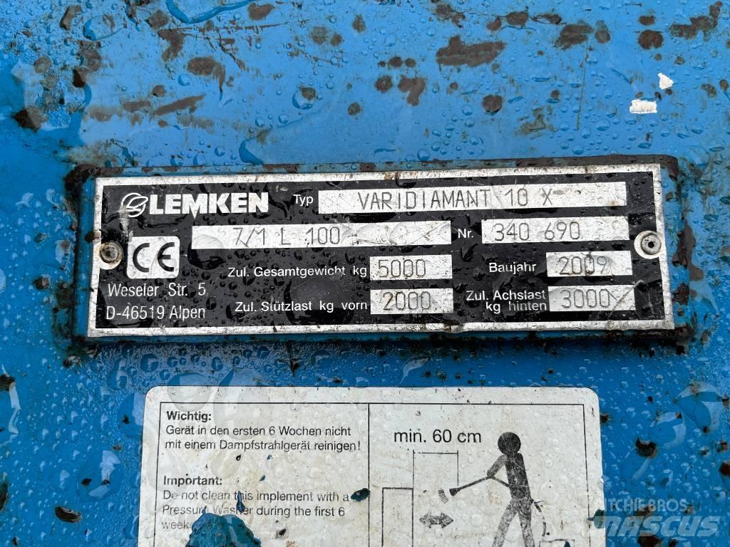 Lemken Diamant 10 X Arados reversibles suspendidos
