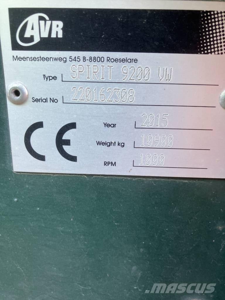AVR 9200 Cosechadoras y excavadoras para patata
