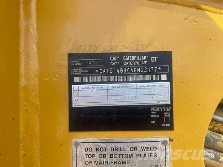 CAT 140 H Motoniveladoras