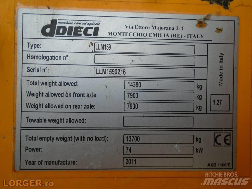 Dieci Pegasus 38.16 Carretillas telescópicas