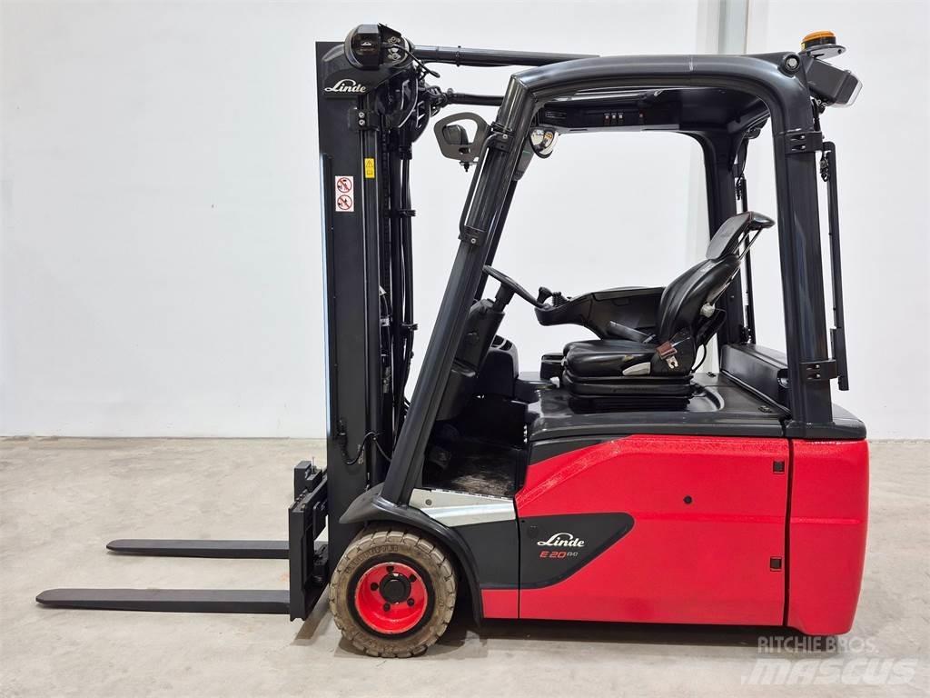 Linde E20L 02 386 Carretillas de horquilla eléctrica