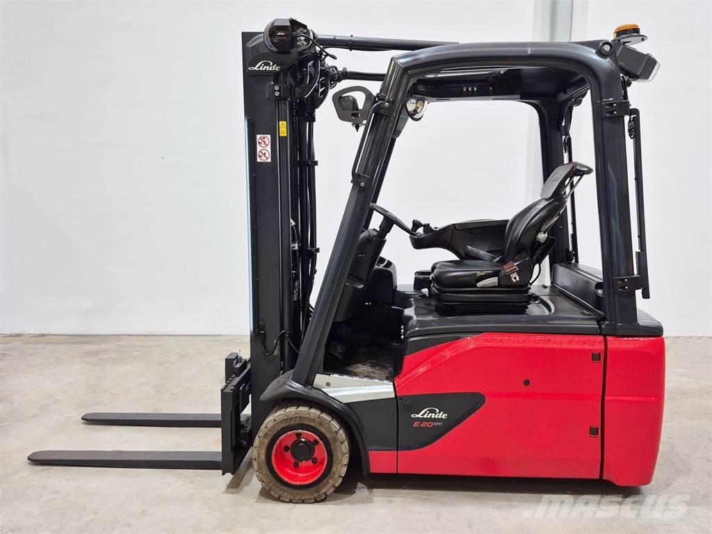 Linde E20L 02 386 Carretillas de horquilla eléctrica