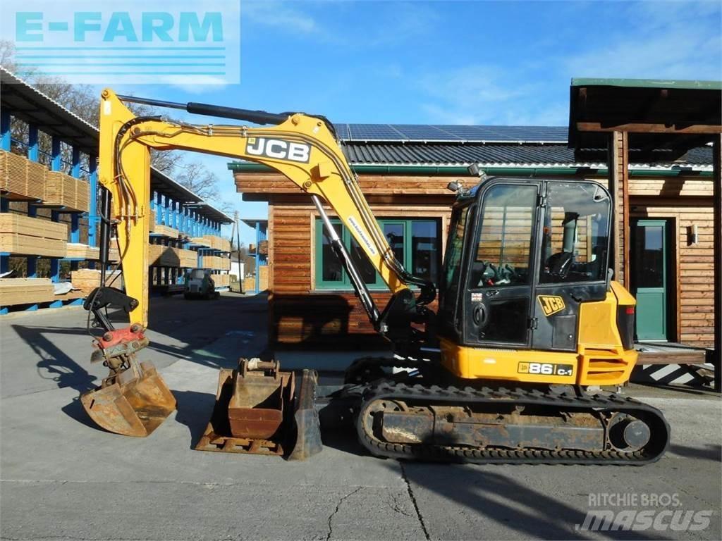 JCB 86 c-1 ( 8.775kg ) Excavadoras de ruedas