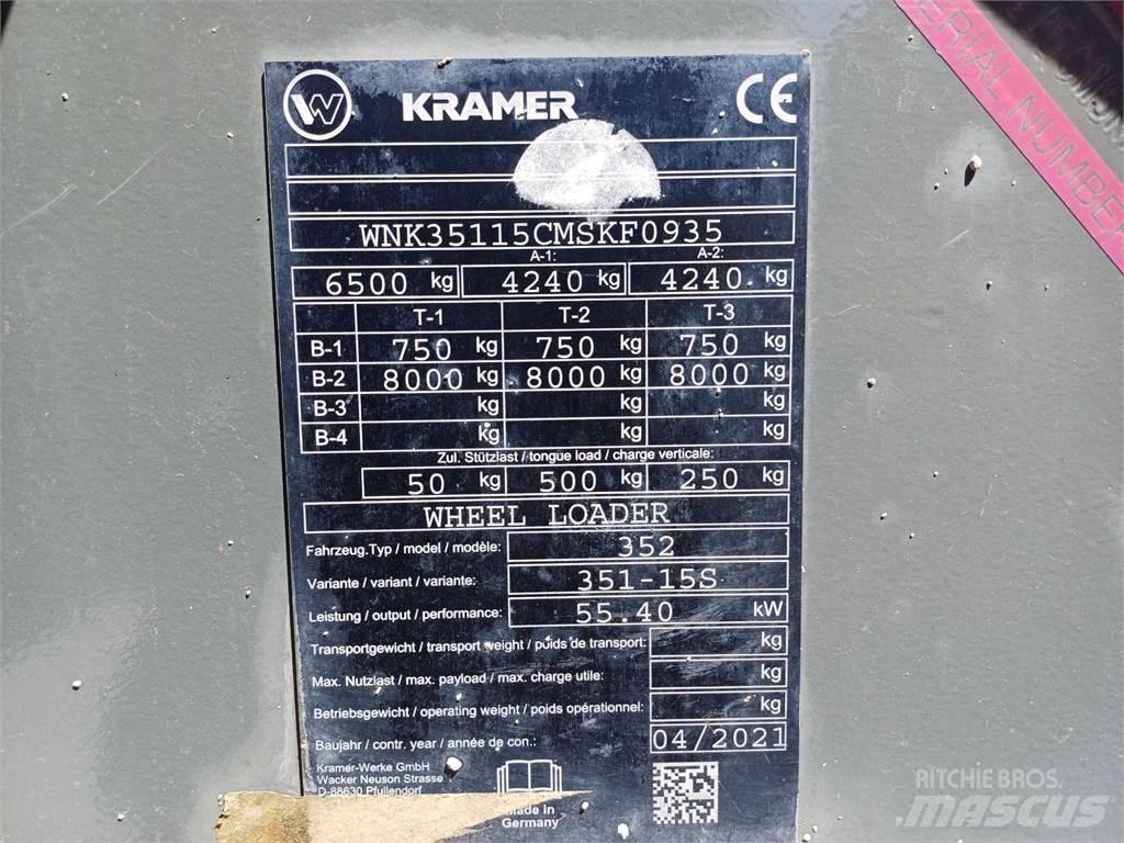 Kramer 8085 Cargadoras sobre ruedas