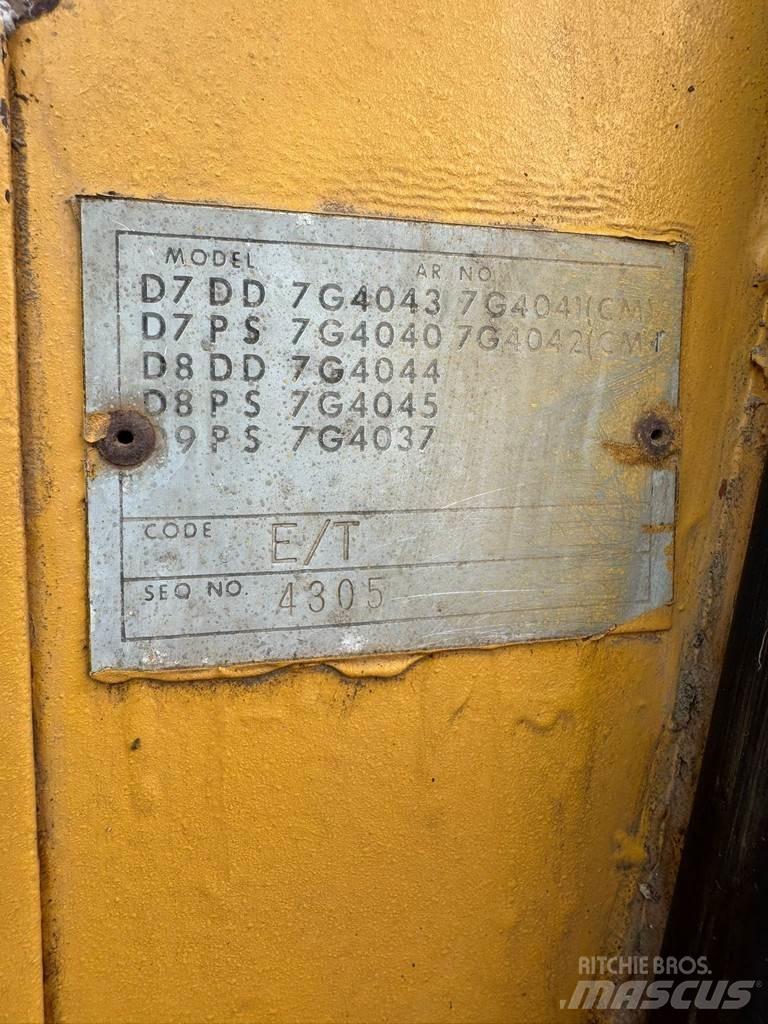 CAT D9H Buldozer sobre oruga