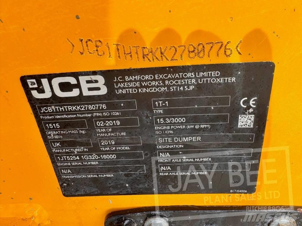 JCB 1T-1 Dúmpers de obra