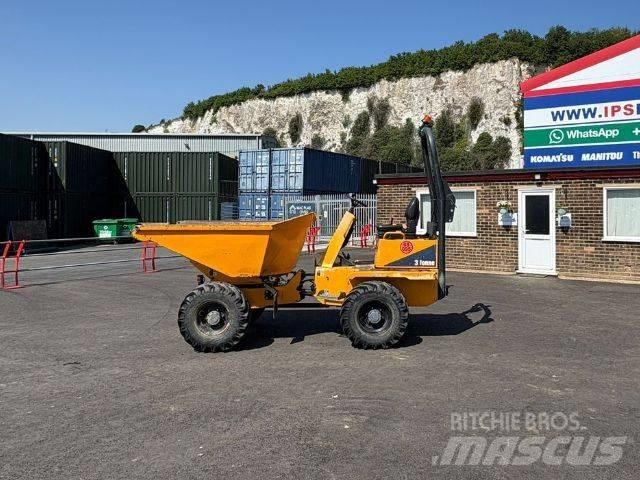 Thwaites 3 tonne Dúmpers de obra