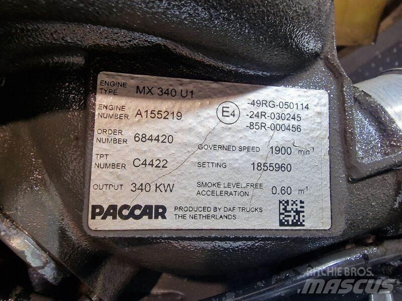Paccar MX340U1 Motores