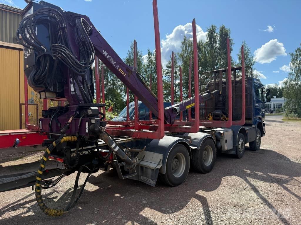Scania R 580 Transporte de madera