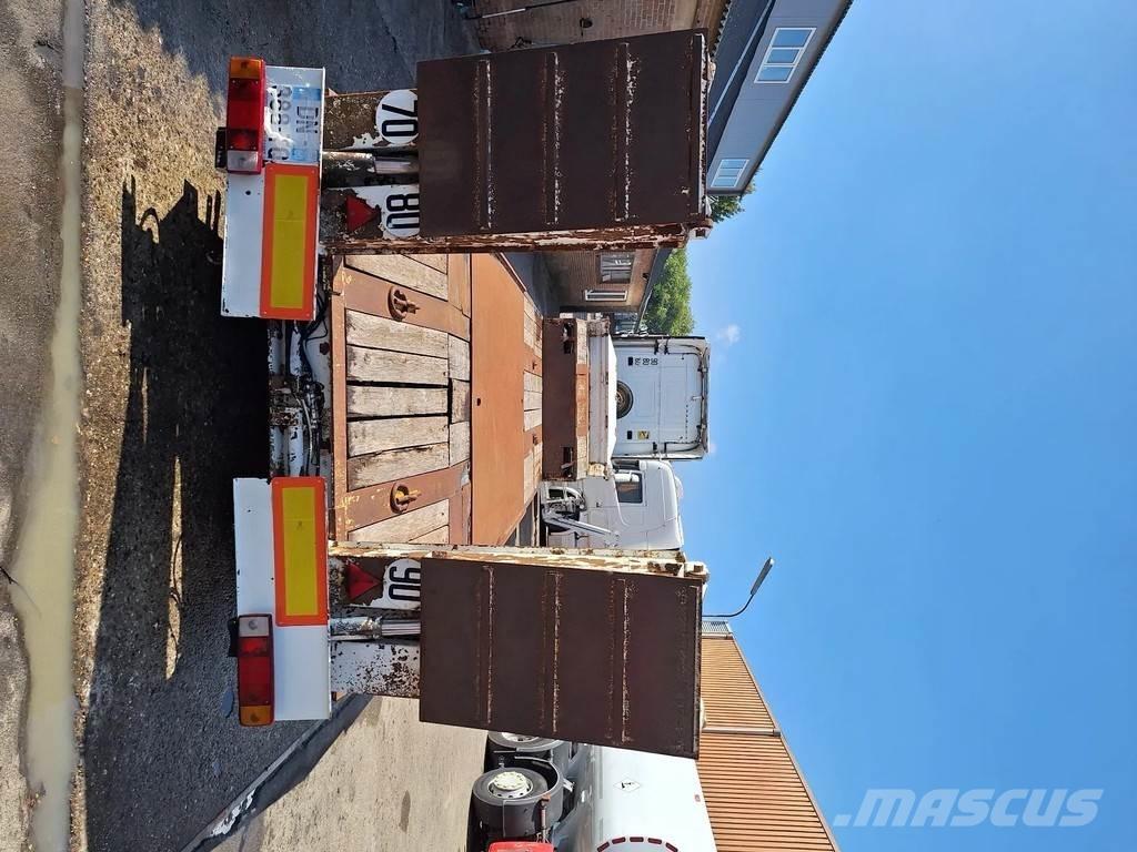 Actm S32215C Semirremolques de góndola rebajada