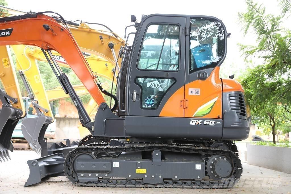 Develon DX 60 E-10 N Excavadoras de ruedas