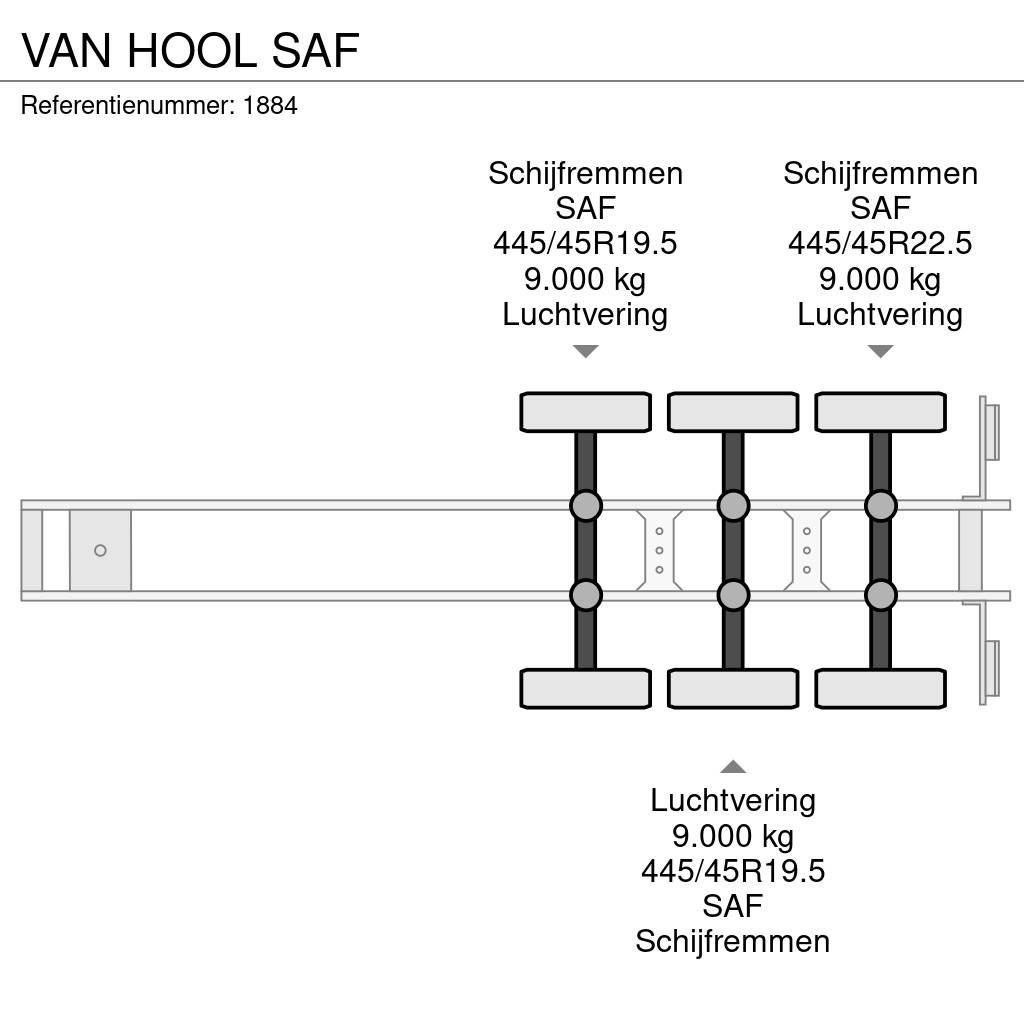 Van Hool SAF Semirremolques con caja de lona