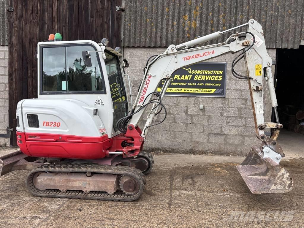 Takeuchi TB 230 Mini excavadoras < 7t