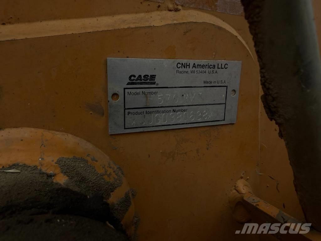 CASE 570 M XT Cargadoras sobre ruedas