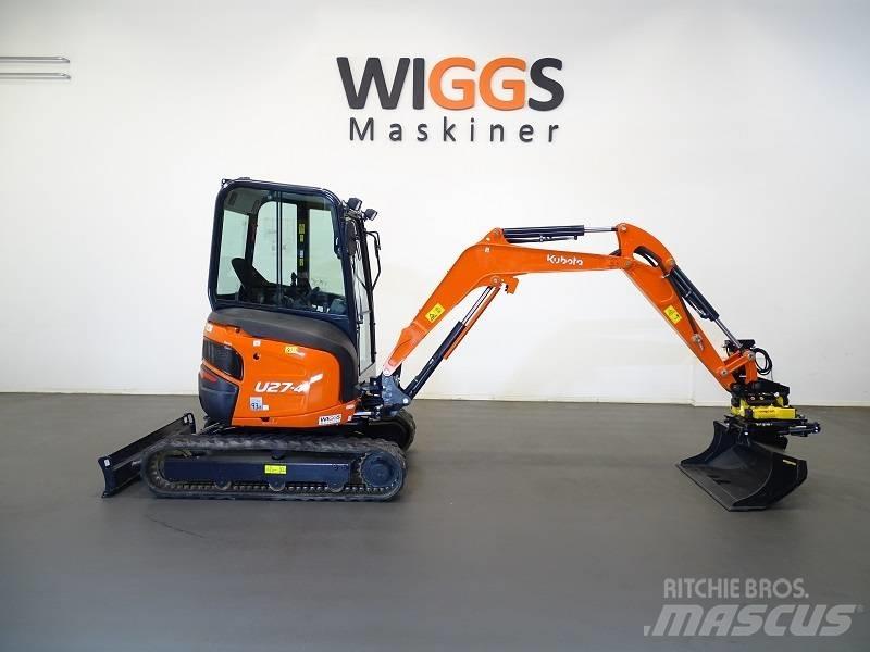 Kubota U 27-4 Mini excavadoras < 7t