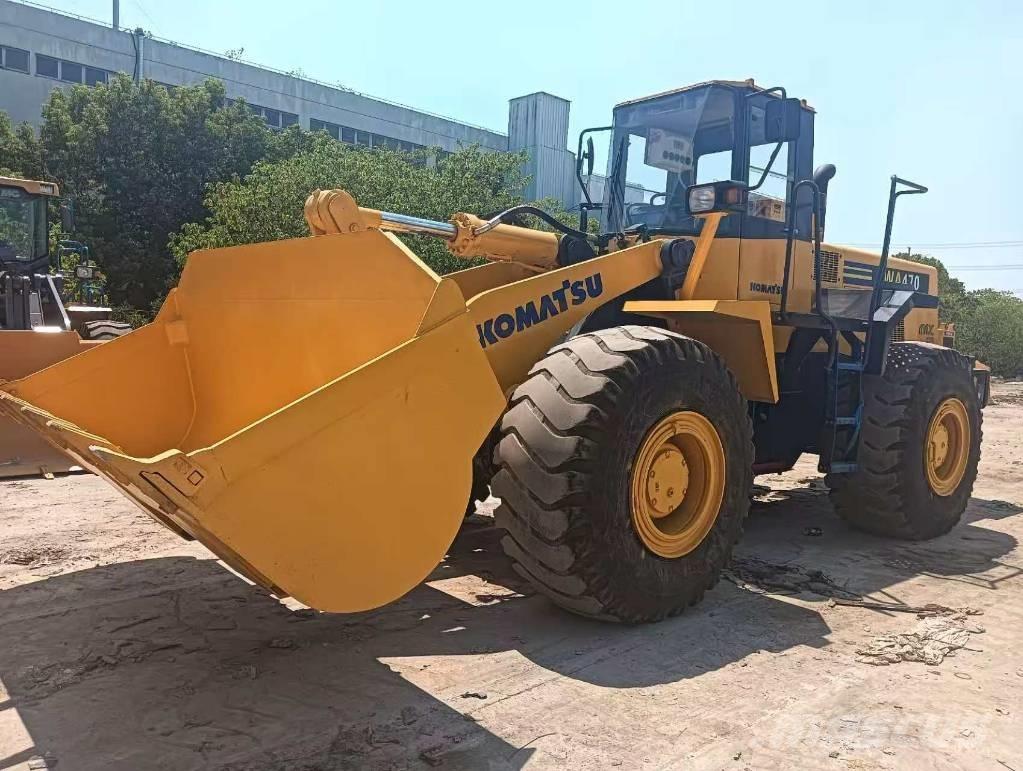 Komatsu WA 470 Cargadoras sobre ruedas