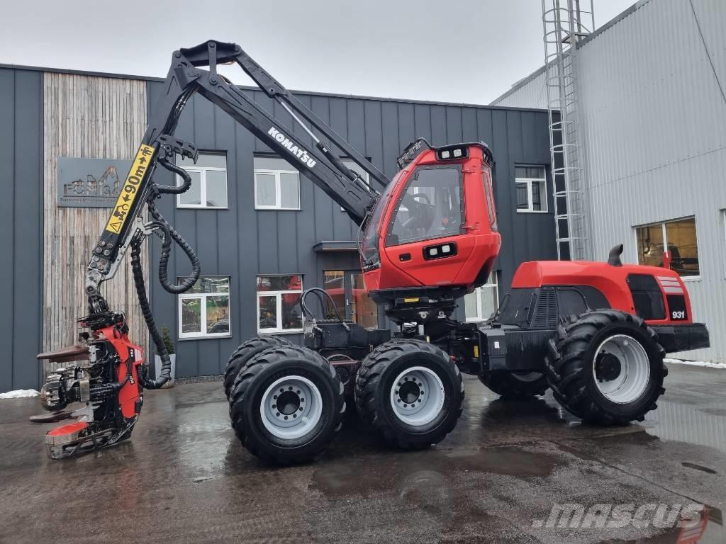 Komatsu 931 Cosechadoras