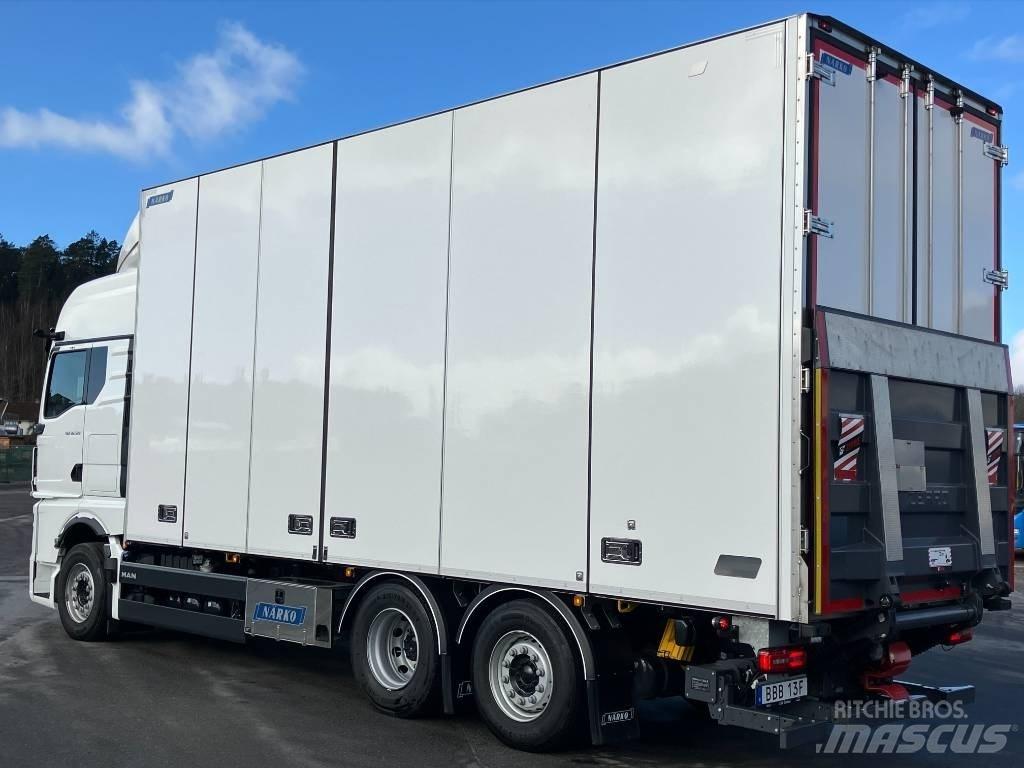 MAN TGX 26.520 Camiones caja cerrada