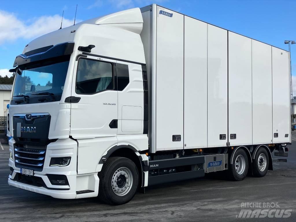MAN TGX 26.520 Camiones caja cerrada