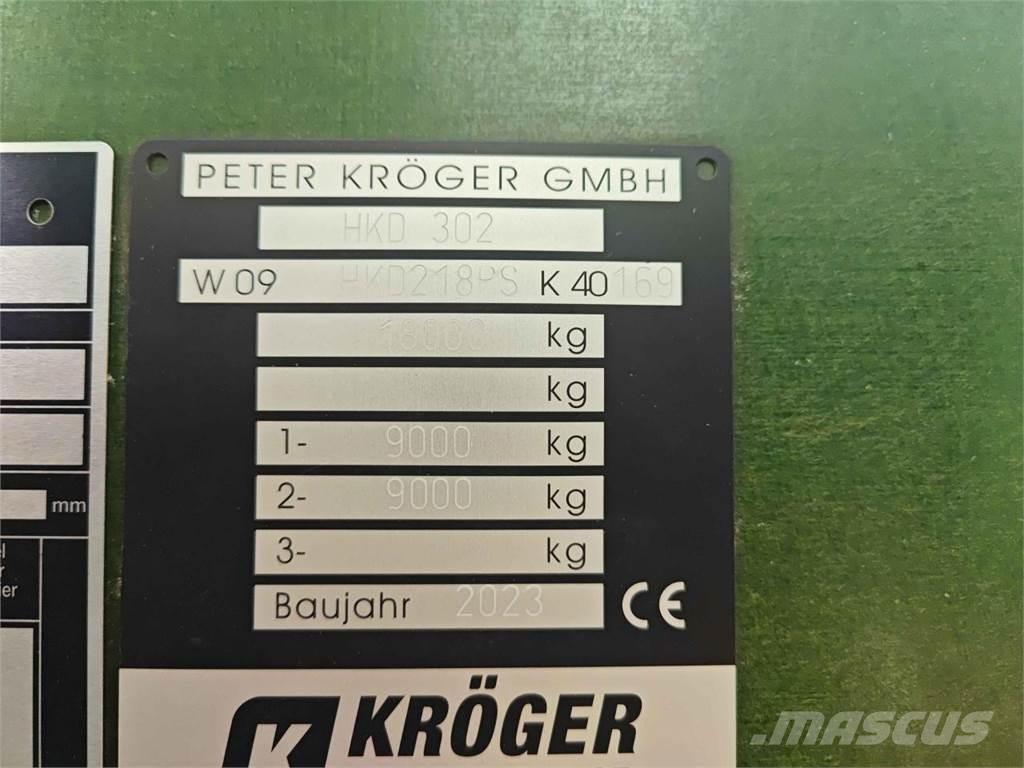 Kröger HKD 302 Bañera