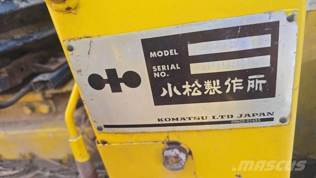 Komatsu D 57 S-1 Cargadoras sobre orugas