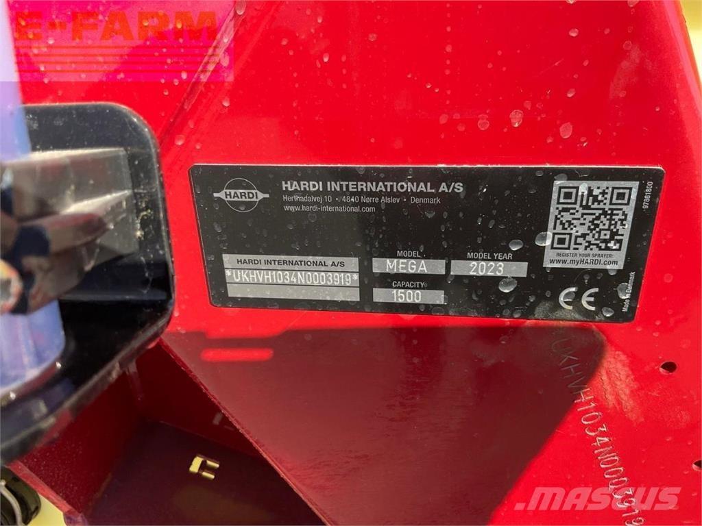 Hardi Mega 1500 Pulverizadores arrastrados